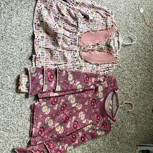 2 Matilda Jane tops